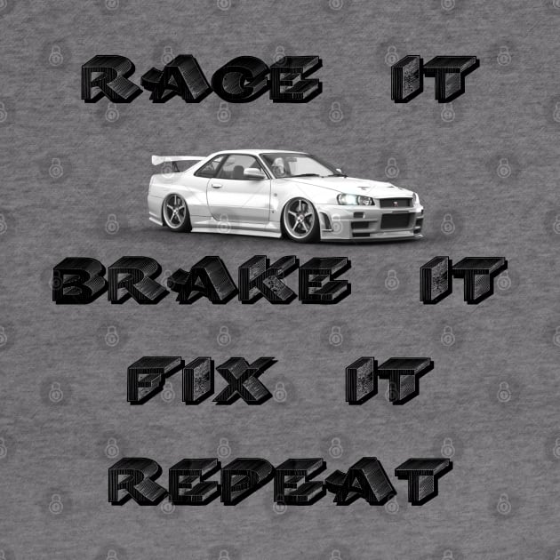 Race It Brake It Repeat by Techno4War